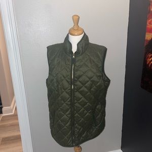 Old Navy green vest
